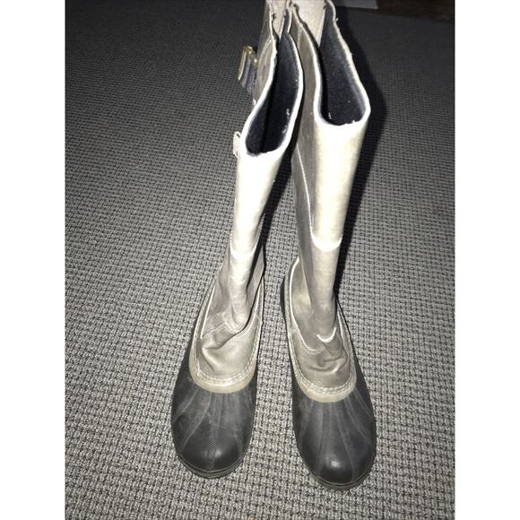 Sorel Womens Size 10 Slimpack Riding Tall II Boot - Black / Kettle - Picture 3 of 16